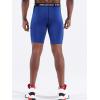 imageNELEUS Mens 3 Pack Running Compression Shorts with Pockets6082 BlackGreyBlue 3 Pack