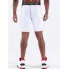 imageNELEUS Mens 3 Pack Running Compression Shorts with Pockets6082 BlackGreyWhite 3 Pack