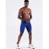 imageNELEUS Mens 3 Pack Running Compression Shorts with Pockets6082 RedNavyBlue 3 Pack