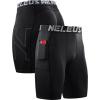 imageNELEUS Mens 3 Pack Running Compression Shorts with Pockets6087 BlackGreyRed 3 Pack