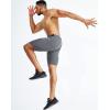 imageNELEUS Mens Compression Short with Pocket Dry Fit Yoga Running Shorts Pack of 36063 BlackGreyBlue 3 Pack