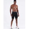 imageNELEUS Mens Compression Short with Pocket Dry Fit Yoga Running Shorts Pack of 36081 BlackBlackBlack 3 Pack