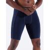 imageNELEUS Mens Compression Short with Pocket Dry Fit Yoga Running Shorts Pack of 36081 GreyWhiteNavy Blue 3 Pack