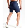 imageNELEUS Mens Compression Short with Pocket Dry Fit Yoga Running Shorts Pack of 36115 BlackDark NavyRed  3 Pack