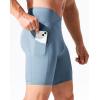 imageNELEUS Mens Compression Short with Pocket Dry Fit Yoga Running Shorts Pack of 36115 BlackGreyBlue  3 Pack