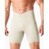 imageNELEUS Mens Compression Short with Pocket Dry Fit Yoga Running Shorts Pack of 36115 BlackGreyCreamy White  3 Pack