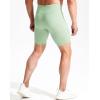imageNELEUS Mens Compression Short with Pocket Dry Fit Yoga Running Shorts Pack of 36115 BlackGreyLight Green  3 Pack