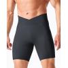 imageNELEUS Mens Compression Short with Pocket Dry Fit Yoga Running Shorts Pack of 36115 BlackGreyLight Green  3 Pack