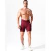 imageNELEUS Mens Compression Short with Pocket Dry Fit Yoga Running Shorts Pack of 36115 BlackGreyRed  3 Pack