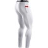 imageNELEUS Mens Dry Fit Compression Baselayer Pants Running Tights Leggings with Phone Pocket6069 BlackWhite 2 Pack