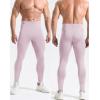 imageNELEUS Mens Dry Fit Compression Baselayer Pants Running Tights Leggings with Phone Pocket6109 BlackGreyPink 3 Pack