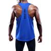 imageNELEUS Mens Workout Running Tank Top Sleeveless Gym Athletic Shirts5080 BlackGreyBlue 3 Pack