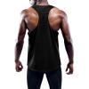 imageNELEUS Mens Workout Running Tank Top Sleeveless Gym Athletic Shirts5080 BlackGreyNavy Blue 3 Pack