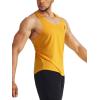 imageNELEUS Mens Workout Running Tank Top Sleeveless Gym Athletic Shirts5080 BlueRedYellow 3 Pack