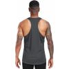 imageNELEUS Mens Workout Running Tank Top Sleeveless Gym Athletic Shirts6 PackBlack3pcs grey3pcs
