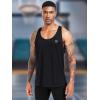 imageNELEUS Mens Workout Running Tank Top Sleeveless Gym Athletic Shirts6 PackBlack6pcs