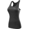 imageNELEUS Womens 3 Pack Compression Base Layer Dry Fit Tank Top04 3 Pack Black grey white