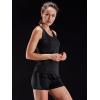 imageNELEUS Womens 3 Pack Compression Base Layer Dry Fit Tank Top04 BlackGreyBlackish Green 3 Pack