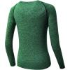 imageNELEUS Womens 3 Pack Compression Shirts Long Sleeve Yoga Athletic Running T Shirt8021 Green grey blue