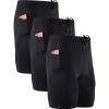 6072 Black/Black/Black 3 Pack