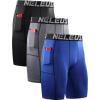 6087 Black/Grey/Blue 3 Pack