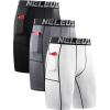6087 Black/Grey/White 3 Pack