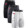 6081 Black/Grey/White 3 Pack
