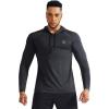 imageNELEUS Mens Dry Fit Athletic Shirt Workout Running Long Sleeve Shirts with Hoods5071 Dark GreyNavySlate Grey 3 Pack
