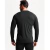 imageNELEUS Mens Dry Fit Long Sleeve Athletic Running Shirts5060 BlackBlackBlack 3 Pack