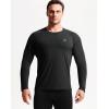imageNELEUS Mens Dry Fit Long Sleeve Athletic Running Shirts5060 BlackGreyBaby Blue 3 Pack