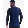 imageNELEUS Mens Dry Fit Long Sleeve Athletic Running Shirts5073 Dark GreyNavySlate Grey 3 Pack