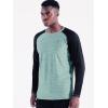 imageNELEUS Mens Dry Fit Long Sleeve Athletic Running Shirts5073 Dark GreySlate GreyLight Green 3 Pack