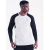 imageNELEUS Mens Dry Fit Long Sleeve Athletic Running Shirts5073 NavySlate GreyLight Grey 3 Pack