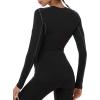 imageNELEUS Womens 3 Pack Athletic Compression Long Sleeve T Shirt Dry Fit03 BlackGreyCoffee 3 Pack