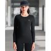 imageNELEUS Womens 3 Pack Athletic Compression Long Sleeve T Shirt Dry Fit8075 BlackBlackBlack 3 Pack