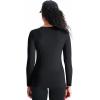 imageNELEUS Womens 3 Pack Athletic Compression Long Sleeve T Shirt Dry Fit8075 BlackBlackBlack 3 Pack