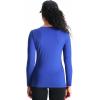 imageNELEUS Womens 3 Pack Athletic Compression Long Sleeve T Shirt Dry Fit8075 BlackGreyBlue 3 Pack