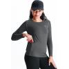 imageNELEUS Womens 3 Pack Athletic Compression Long Sleeve T Shirt Dry Fit8075 BlackGreyRed 3 Pack