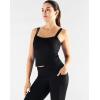 imageNELEUS Womens 3 Pack Athletic Compression Tank Top with Sport Bra Running Shirt8088 BlackBlackBlack