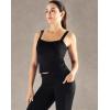 imageNELEUS Womens 3 Pack Athletic Compression Tank Top with Sport Bra Running Shirt8088 BlackBlackBlack