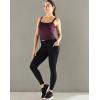 imageNELEUS Womens 3 Pack Athletic Compression Tank Top with Sport Bra Running Shirt8088 BlackBlueRed