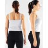 imageNELEUS Womens 3 Pack Athletic Compression Tank Top with Sport Bra Running Shirt8088 BlackBlueWhite