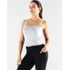 imageNELEUS Womens 3 Pack Athletic Compression Tank Top with Sport Bra Running Shirt8088 BlackBlueWhite