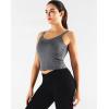 imageNELEUS Womens 3 Pack Athletic Compression Tank Top with Sport Bra Running Shirt8196 BlackGreyNavy Blue
