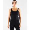 imageNELEUS Womens 3 Pack Athletic Compression Tank Top with Sport Bra Running Shirt8196 BlackGreyWhite