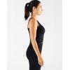 imageNELEUS Womens 3 Pack Athletic Compression Tank Top with Sport Bra Running Shirt8200 BlackBlackBlack