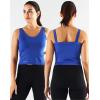 imageNELEUS Womens 3 Pack Athletic Compression Tank Top with Sport Bra Running Shirt8200 BlackGreyBlue