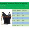 imageNELEUS Womens 3 Pack Athletic Compression Tank Top with Sport Bra Running Shirt8200 BlackRedNavy Blue
