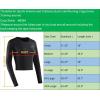 imageNELEUS Womens Running Workout Athletic Crop Shirts Pack of 3BlackGreyRose Red  Long Sleeve