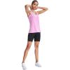 imageNELEUS Womens Workout Tank Top Racerback Yoga Tanks Athletic Gym Shirts06 Dark GreyPurpleRose Red